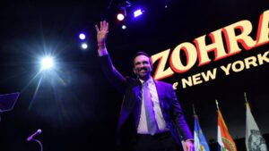 Ông Zohran Mamdani mừng chiến thắng trong cuộc bầu cử thị trưởng New York 26 Ông Zohran Mamdani mừng chiến thắng trong cuộc bầu cử thị trưởng New York