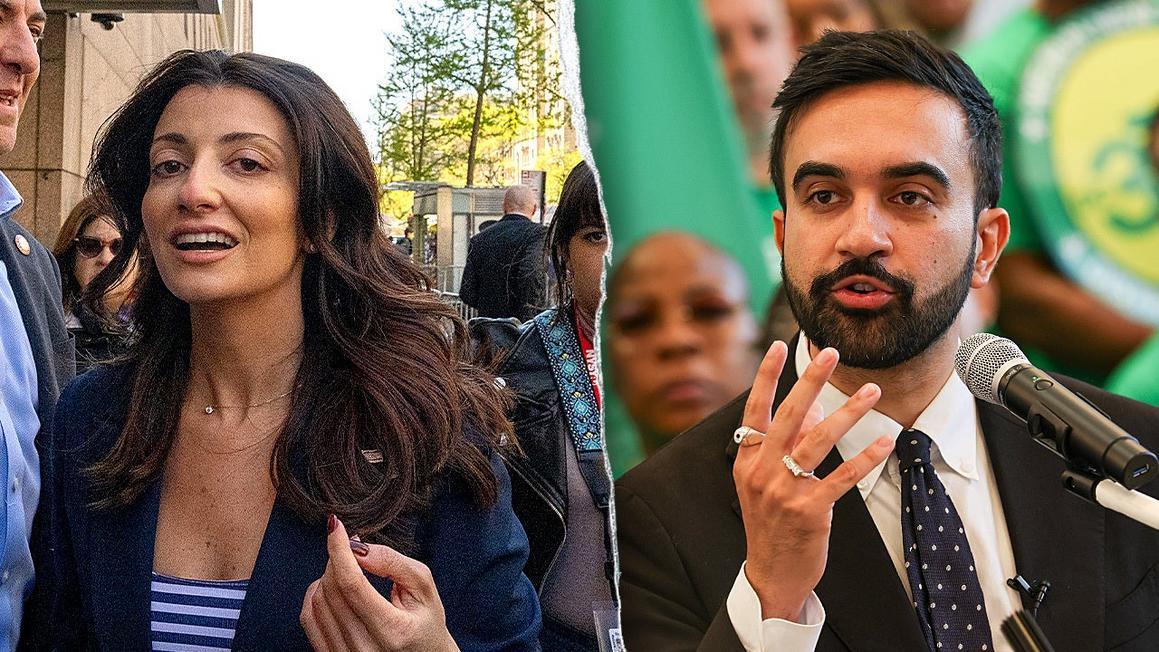 Nữ Dân Biểu New York Thách Thức Thị Trưởng Đắc Cử Mamdani Về Lời Hứa Bắt Giữ Thủ Tướng Israel 1 mamdani split vernikov
