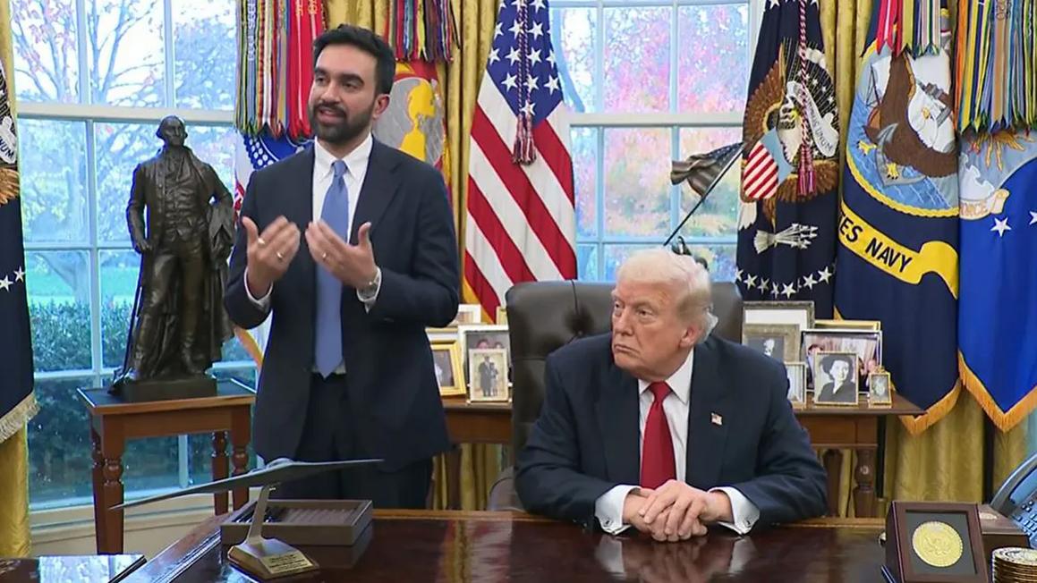 Mamdani Tuyên Bố NYC Vẫn Là Thành Phố Trú Ẩn Sau Cuộc Gặp Trump 1 mamdani trump oval office