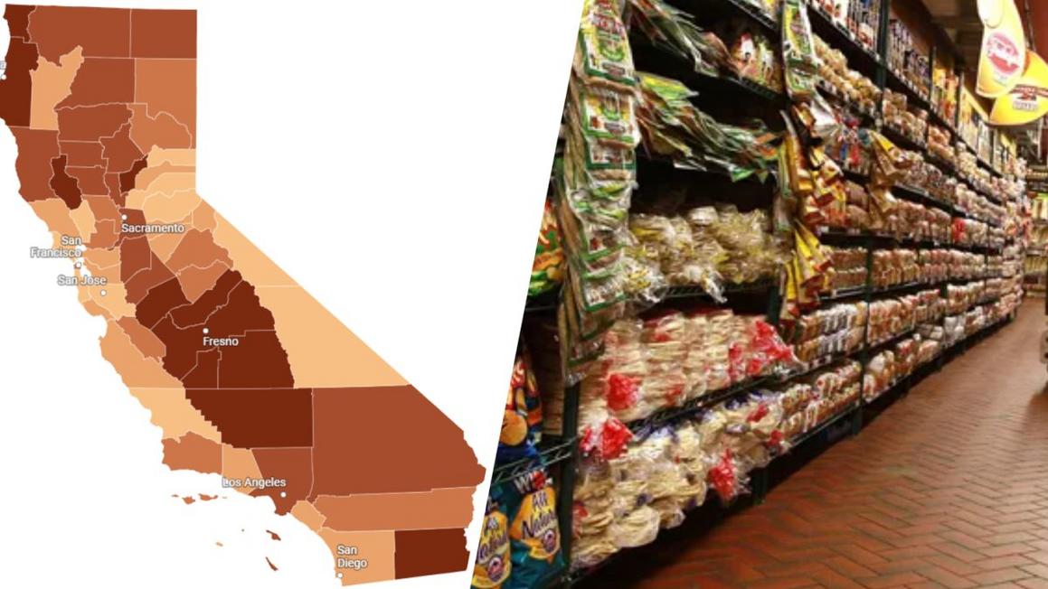 Trung Tâm Từ Thiện Cung Cấp 3 Bữa Ăn Miễn Phí Hàng Ngày Giữa Bất An Về Tài Trợ SNAP 1 map california snap 2023