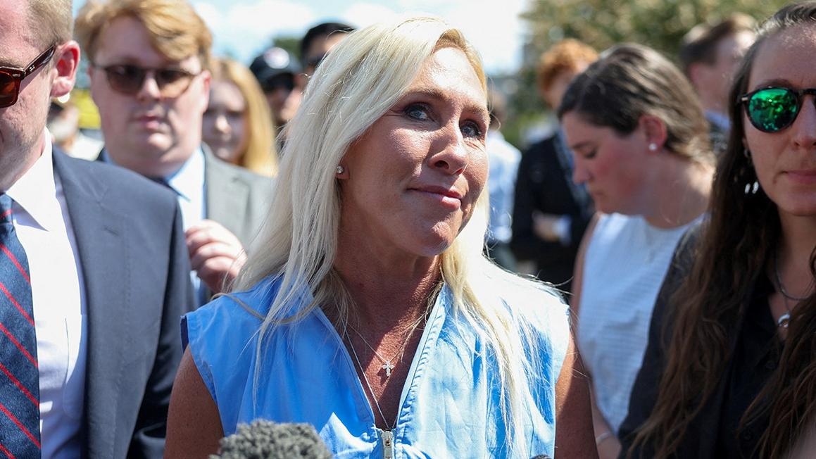 marjorie taylor greene press