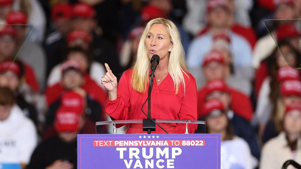 Nghị sĩ Marjorie Taylor Greene hy vọng hàn gắn với Tổng thống Trump giữa bất hòa 1 marjorie taylor greene trump