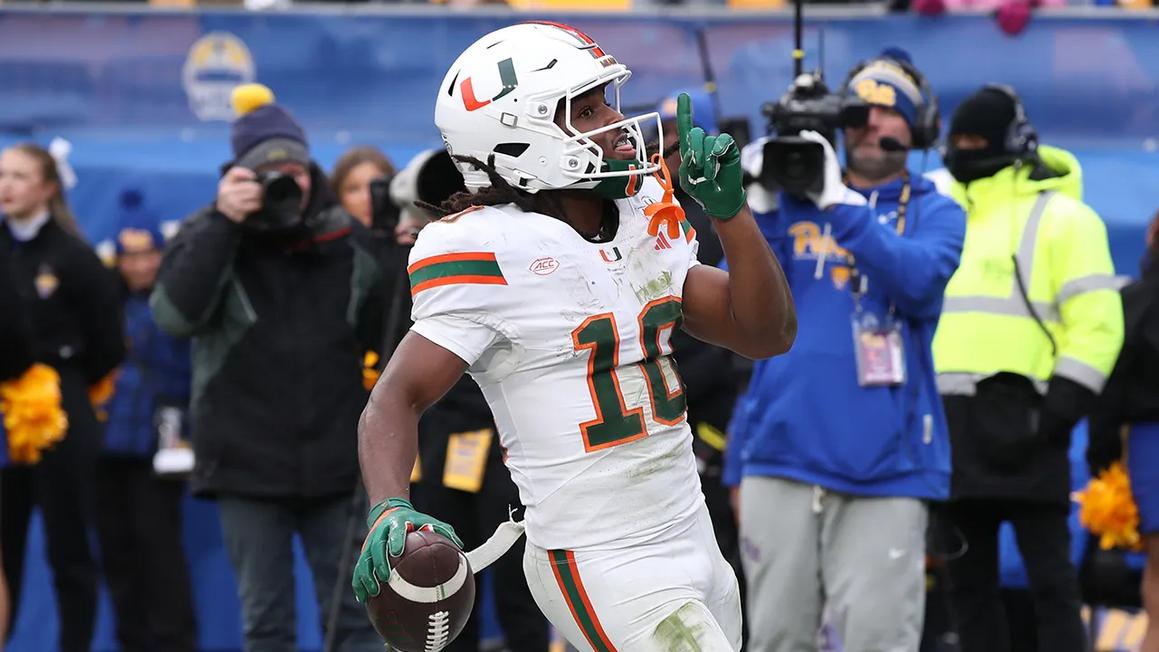 Miami Hurricanes Giữ Vững Mộng ACC, College Football Playoff Sau Chiến Thắng Áp Đảo Pitt 1 miami hurricanes touchdown