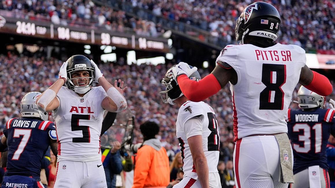 Lịch thi đấu NFL Tuần 10: Các đội bóng tìm kiếm chiến thắng quan trọng 1 nfl falcons drake london 110625 1