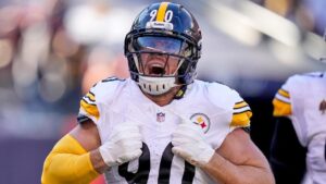 TJ Watt vượt đàn anh, dẫn đầu gia tộc Steelers về số lần 'sack' 26 TJ Watt vượt đàn anh, dẫn đầu gia tộc Steelers về số lần ‘sack’
