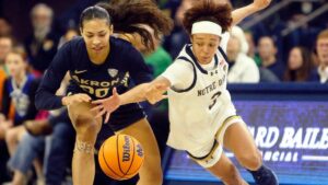 Hannah Hidalgo lập kỷ lục NCAA và Notre Dame, đội nhà thắng Akron 85-58 6 Hannah Hidalgo lập kỷ lục NCAA và Notre Dame, đội nhà thắng Akron 85-58