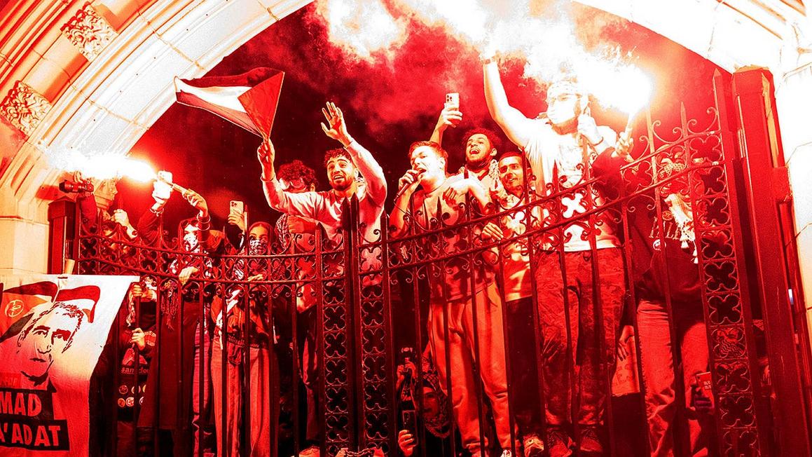 Sinh viên đại học tại New York tố cáo giảng viên có quan điểm cực đoan, dẫn đến môi trường bài Do Thái trên giảng đường 1 nyc universities palestine protest