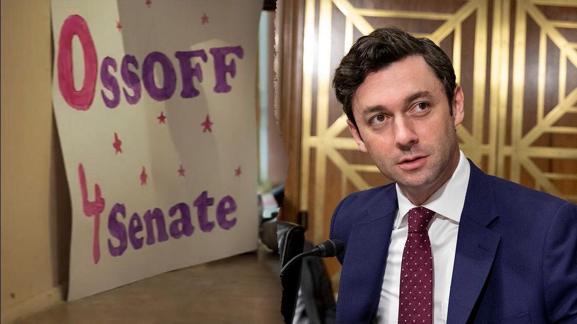 Nội chiến phe Cộng Hòa nổ ra trong cuộc đua vào Thượng Viện 1 ossoff carter ad