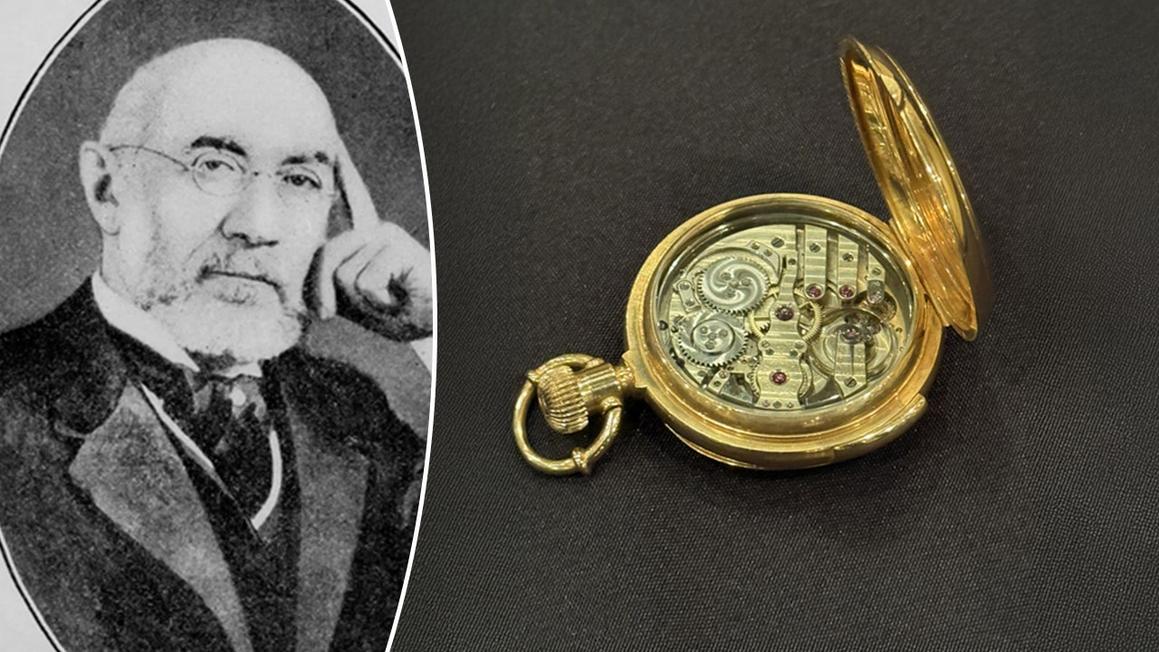 Đồng hồ vàng của hành khách Titanic bán đấu giá lập kỷ lục 1 rare titanic gold watch auction fox news 01 1