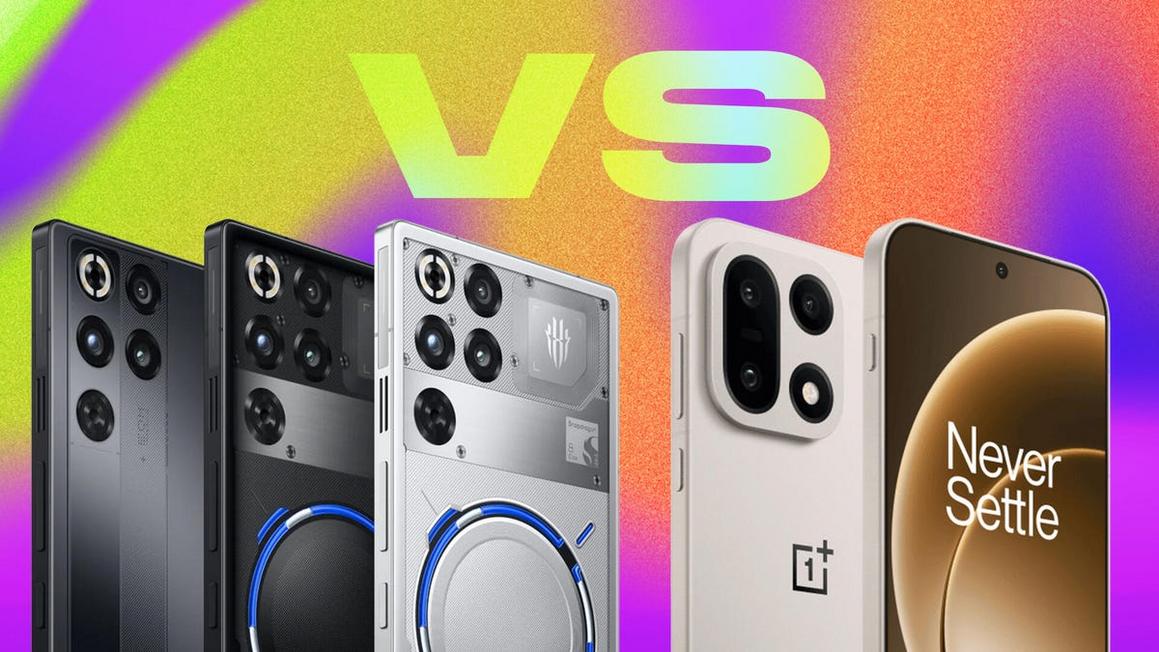 So Sánh OnePlus 15 và RedMagic 11 Pro: Hai Điện Thoại Chơi Game Mạnh Mẽ 1 redmagic 11 pro vs oneplus 15 versus graphic