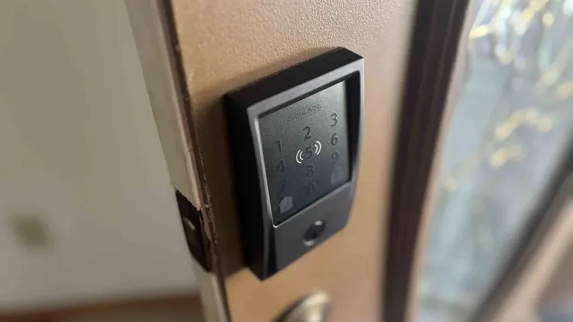 schlage smart lock keypad