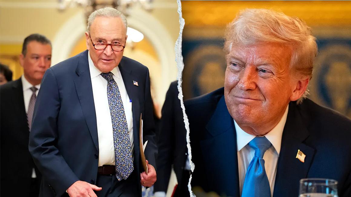 Tổng thống Trump: Lãnh đạo phe Dân chủ đã đi quá xa 1 schumer trump