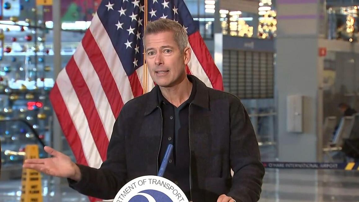 Bộ Giao thông Vận tải nói rằng tình hình kiểm soát không lưu đang cải thiện, nhưng du lịch hàng không vẫn còn bất ổn 1 sean duffy ht jt