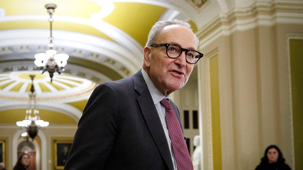 Thượng Viện: Dân Chủ đang tìm cách thoát khỏi tình trạng đóng cửa kỷ lục 1 senate minority leader chuck schumer off ramp