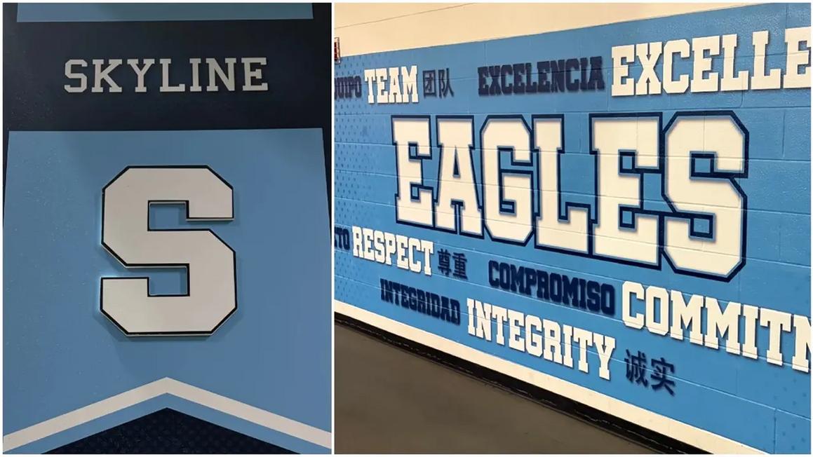 Đội bóng chuyền nữ trung học Michigan vào tứ kết nhờ VĐV chuyển giới, gây tranh cãi 1 skyline eagles mhsaa michigan copy