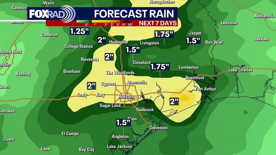 Houston: Cảnh báo bão lớn đầu tuần Lễ Tạ Ơn 1 sun333