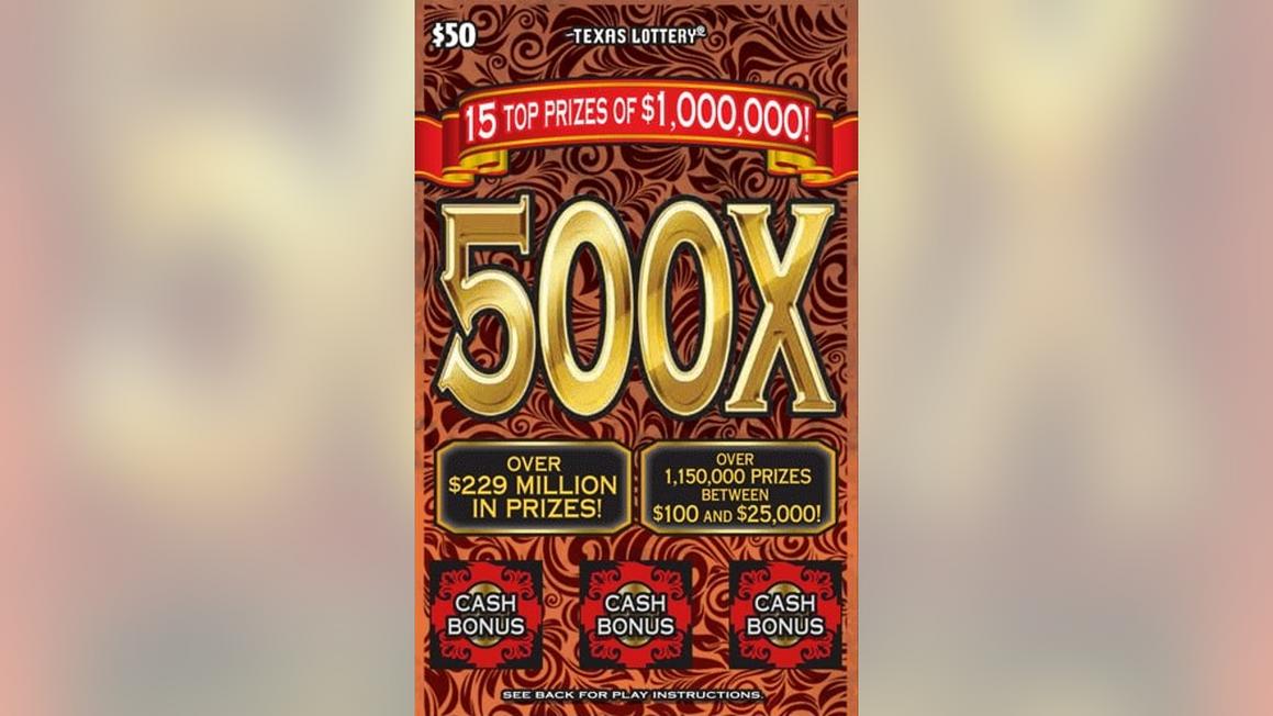 Ba Người Dân Texas Trúng Thưởng Xổ Số Cào Mỗi Người 1 Triệu Đô La 1 texas lottery scratch off tickets 2