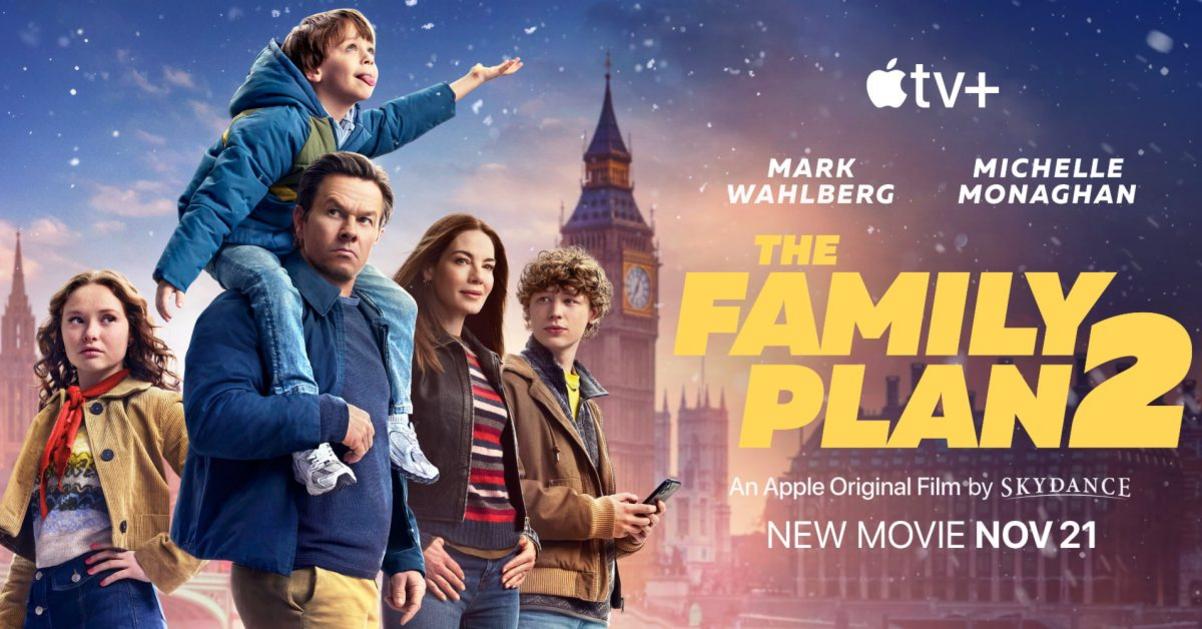 'The Family Plan 2' Ra mắt trên Apple TV 1 the family plan 2 key art