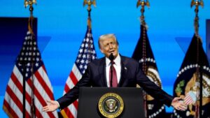 Tổng Thống Trump lên tiếng về bài phát biểu của Thị trưởng đắc cử Mamdani, cảnh báo chủ nghĩa cộng sản chưa từng thành công 7 Tổng Thống Trump lên tiếng về bài phát biểu của Thị trưởng đắc cử Mamdani, cảnh báo chủ nghĩa cộng sản chưa từng thành công