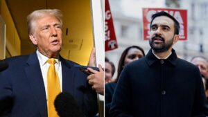 Ông Trump tuyên bố 'việc nam giới thi đấu thể thao nữ là không ổn' và chế giễu vận động viên chuyển giới 19 Ông Trump tuyên bố ‘việc nam giới thi đấu thể thao nữ là không ổn’ và chế giễu vận động viên chuyển giới