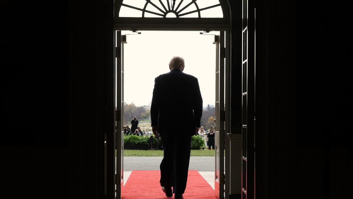 trump shadow white house