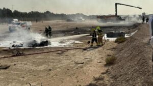 Máy bay chiến đấu Ấn Độ rơi tại Dubai Air Show, phi công tử nạn