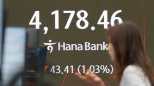 Chứng khoán Á giảm sau khi các cổ phiếu AI vực dậy Phố Wall