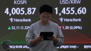 Chứng Khoán Á Châu Tăng Trưởng Nhờ Cổ Phiếu Kỹ Thuật Hồi Phục Sau Lo Ngại Về AI