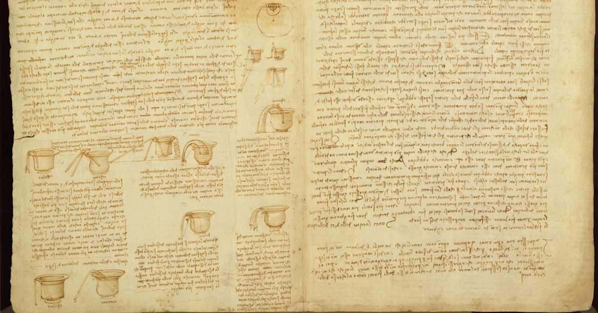 12-12-1980: Sổ tay Leonardo da Vinci được bán với giá hơn 5 triệu đô-la 1 143686681 l1kc0e