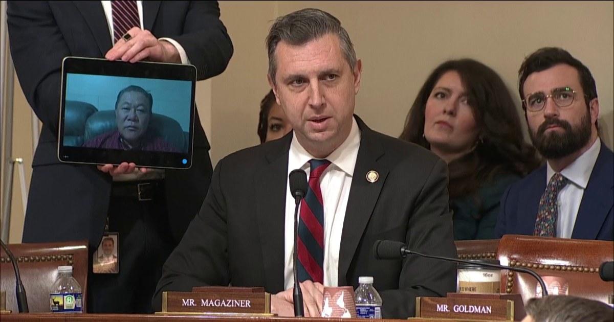 Dân biểu đối chất bà Noem về cựu chiến binh bị trục xuất 1 1765476105028 f mo dc magaziner noem vet 251211 1920x1080 2dvesd