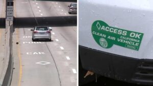 Xe chạy bằng điện, hybrid không còn được dùng làn khẩn cấp nếu chỉ có một người