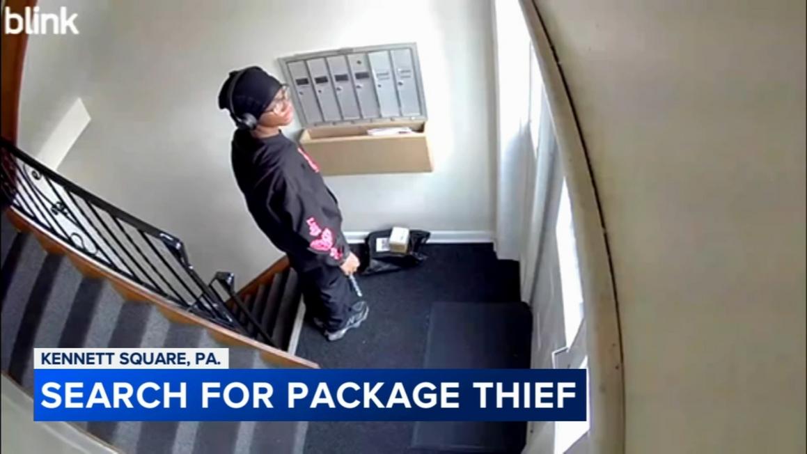 18249317 120425 wpvi kennett square package thief 5am vid