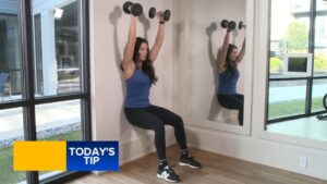 Mẹo tập thể dục nhanh gọn chỉ với một bức tường 3 Mẹo tập thể dục nhanh gọn chỉ với một bức tường