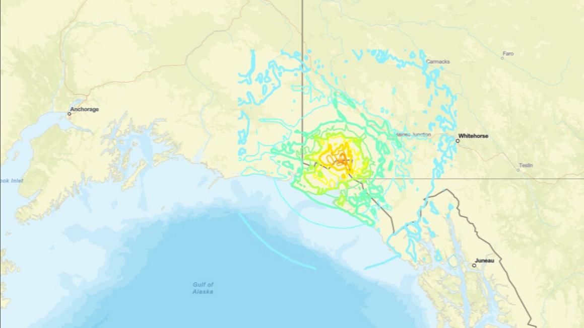 Trận động đất 7.0 độ richter làm rung chuyển vùng hoang dã hẻo lánh biên giới Alaska-Canada 1 18258476 8b45684e e4d5 462d bc5d e369a8243382