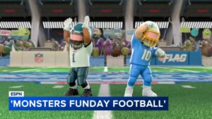 Xem Eagles – Chargers qua ‘Monsters Funday Football’ trên ESPN