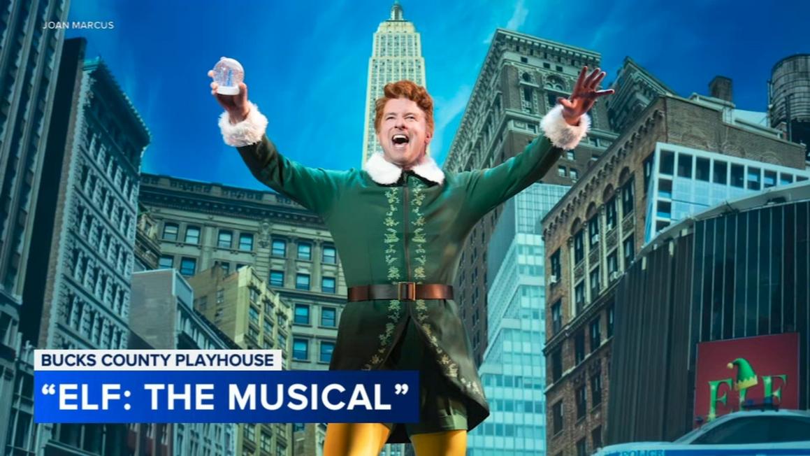 Vở nhạc kịch 'Elf' sẽ 'đổ bộ' tại Bucks County Playhouse 1 18267669 120925 wpvi alicia elf musical 10am vid