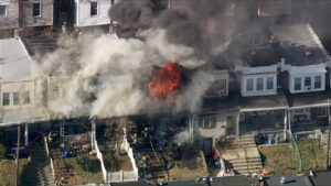 Hỏa hoạn bùng phát tại khu dân cư ở Philadelphia