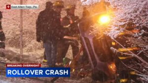 Hai người được giải cứu sau tai nạn xe hơi ở Northampton County 4 Hai người được giải cứu sau tai nạn xe hơi ở Northampton County