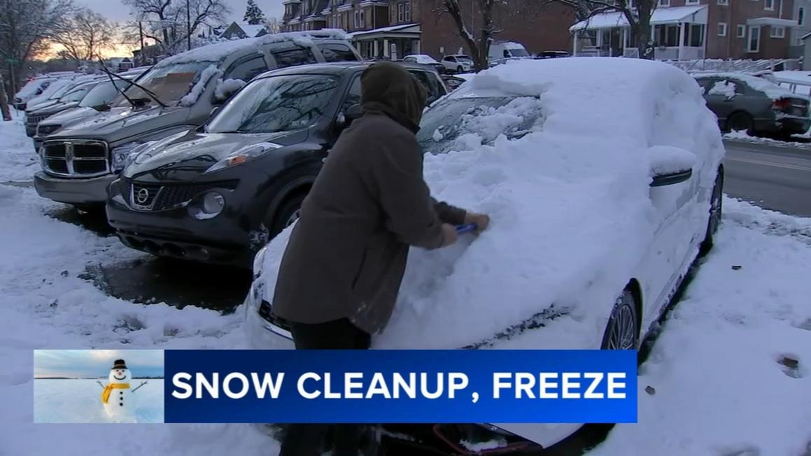 Bão tuyết gây khó khăn cho người dân Delaware Valley 1 18287543 121425 wpvi snowcleanup 10p video vid
