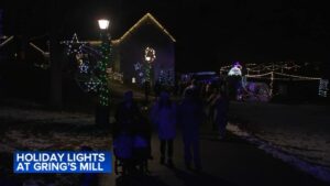 Nửa triệu ánh đèn thắp sáng mùa lễ hội tại Gring’s Mill