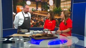 Đầu bếp điều hành nhà hàng Bourbon Steak mới khai trương ghé thăm ABC7