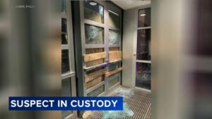 Tòa án liên bang ở Allentown bị phá hoại, một nghi phạm bị bắt