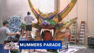 Mummers Philadelphia: Chuẩn bị cho lễ diễu hành mừng năm mới lần thứ 125