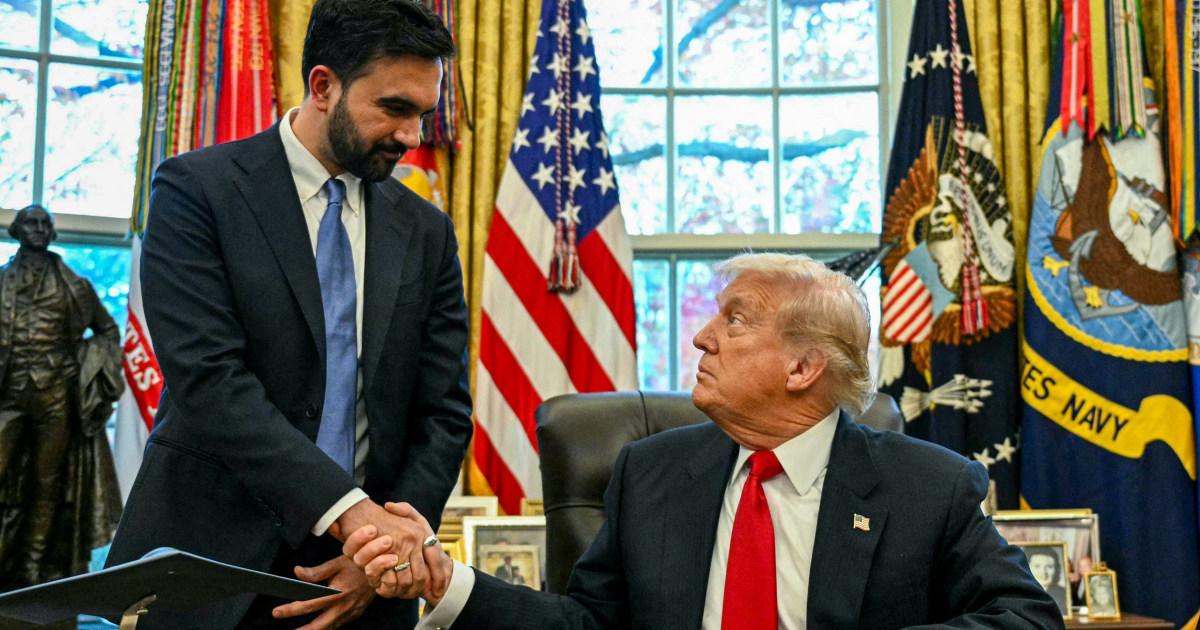 Cử tri Trump và Mamdani: Mối quan hệ bất ngờ trong lòng thành phố New York 1 251121 mamdani trump ch 1623 1febc5