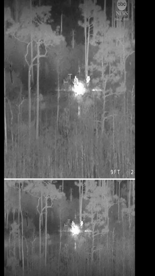 Cặp cha và con bị mắc kẹt ở Everglades được giải cứu 1