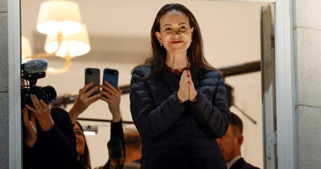 Bà Maria Corina Machado trốn thoát khỏi Venezuela để nhận giải Nobel Hòa Bình 29 251212 Maria Corina Machado ew 1157a a44290