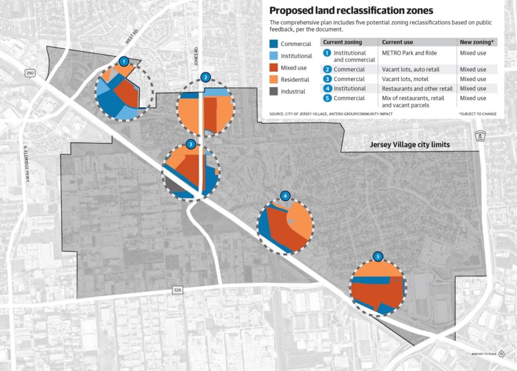Jersey Village lên kế hoạch phát triển trong thập kỷ tới 1 399738