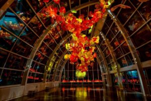 Tác phẩm nghệ thuật bằng kính của Chihuly sẽ được trưng bày vĩnh viễn tại Round Rock