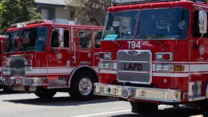 Cứu người phụ nữ khỏi dòng nước xiết ở Arleta