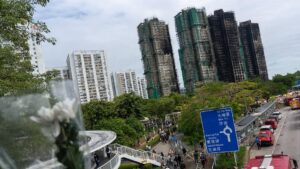 Nhà chức trách Hồng Kông: Lưới che giàn giáo không đạt chuẩn an toàn phòng cháy